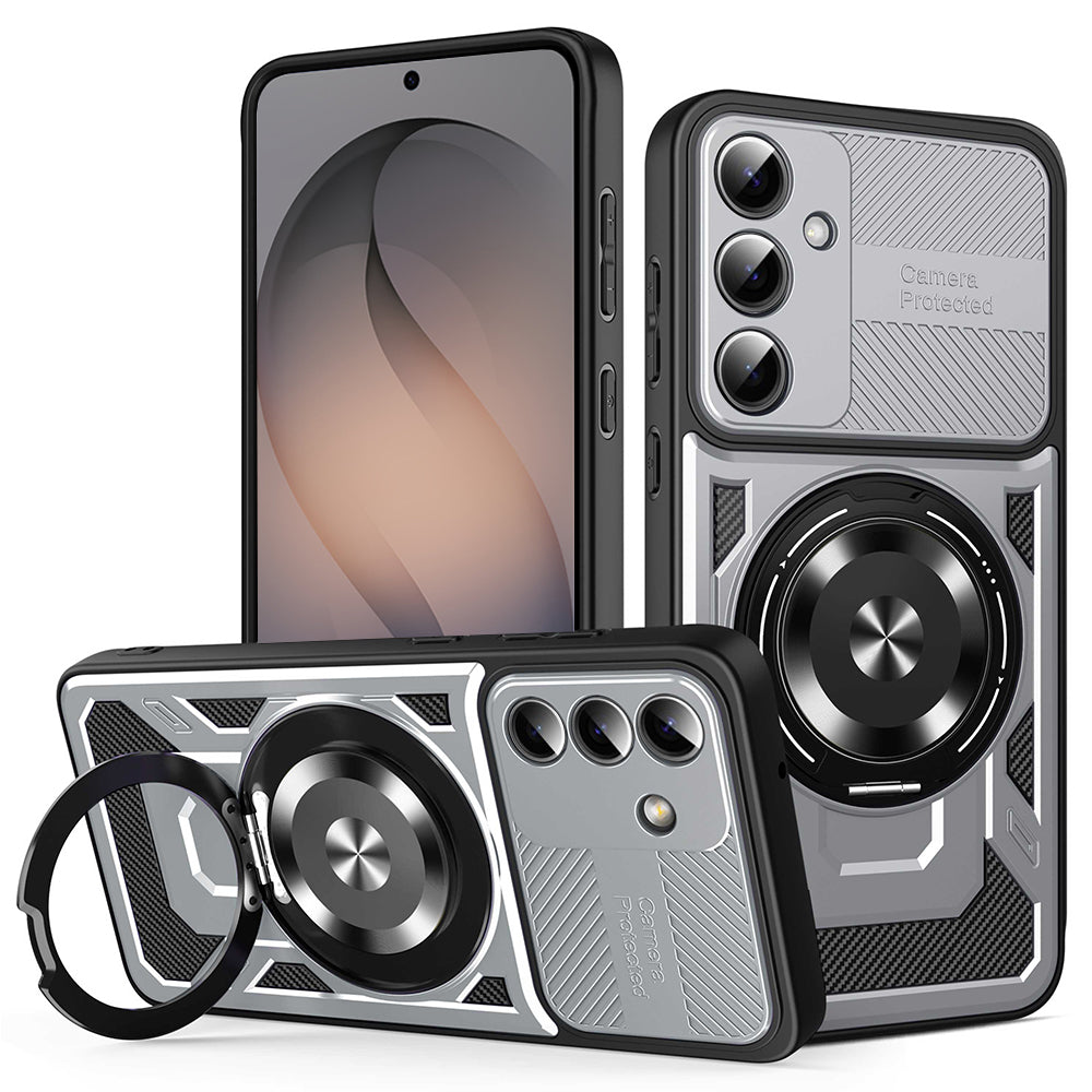 Maska za Samsung Galaxy S26 S942, Techsuit, RuggedCam, Siva
