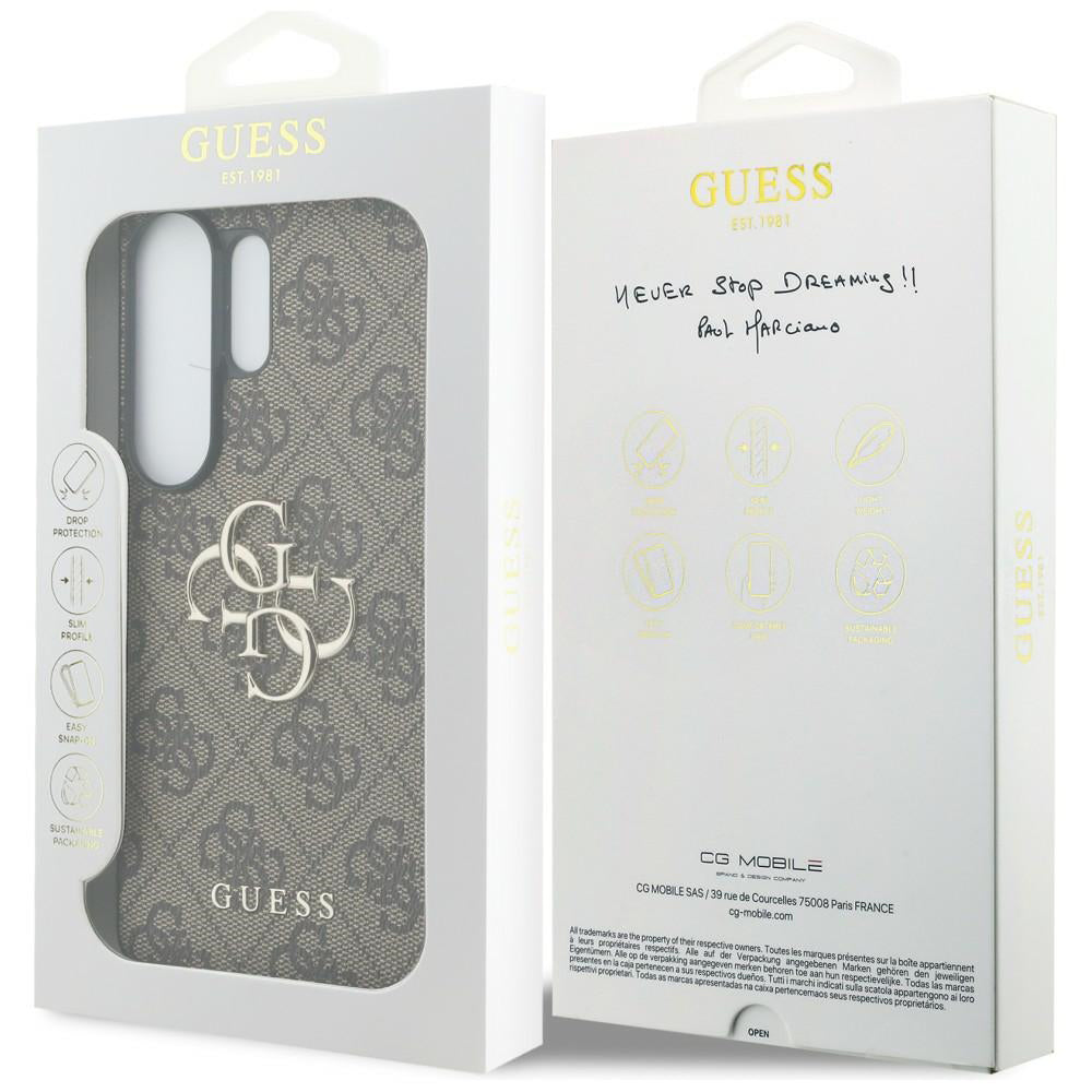 Futrola za Samsung Galaxy S26 Ultra S948, Guess, 4G Big Logo, smeđa