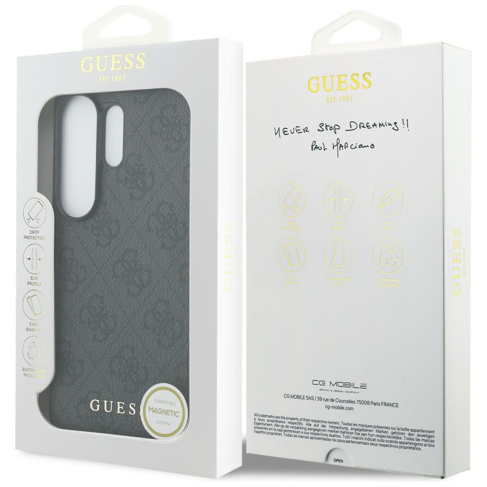 Futrola za Samsung Galaxy S26 Ultra S948, Guess, 4G Classic Logo Charm, Crna