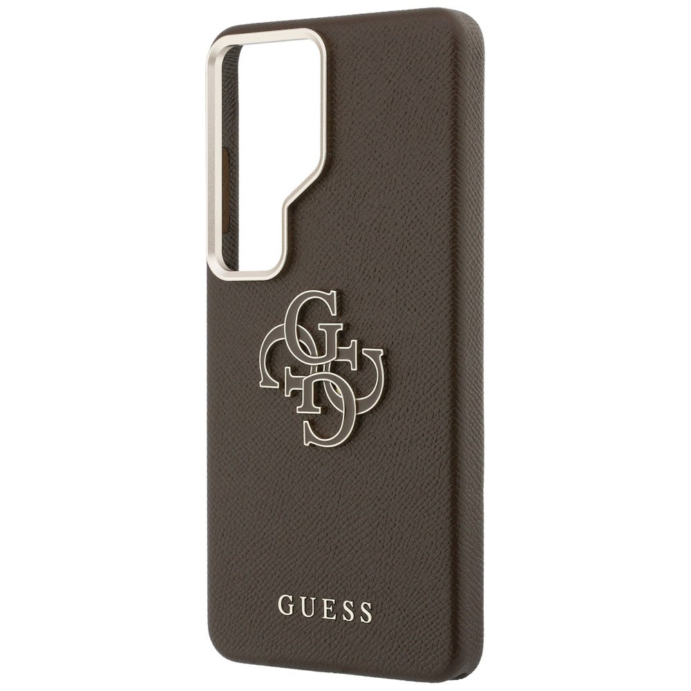 Futrola za Samsung Galaxy S26 Ultra S948, Guess, 4G Grained Big and Classic Logo, smeđa