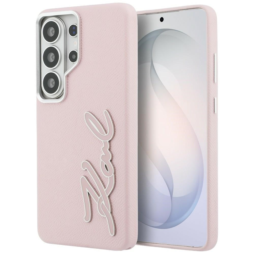 Futrola za Samsung Galaxy S26 Ultra S948, Karl Lagerfeld, Signature Resin Logo, Roza
