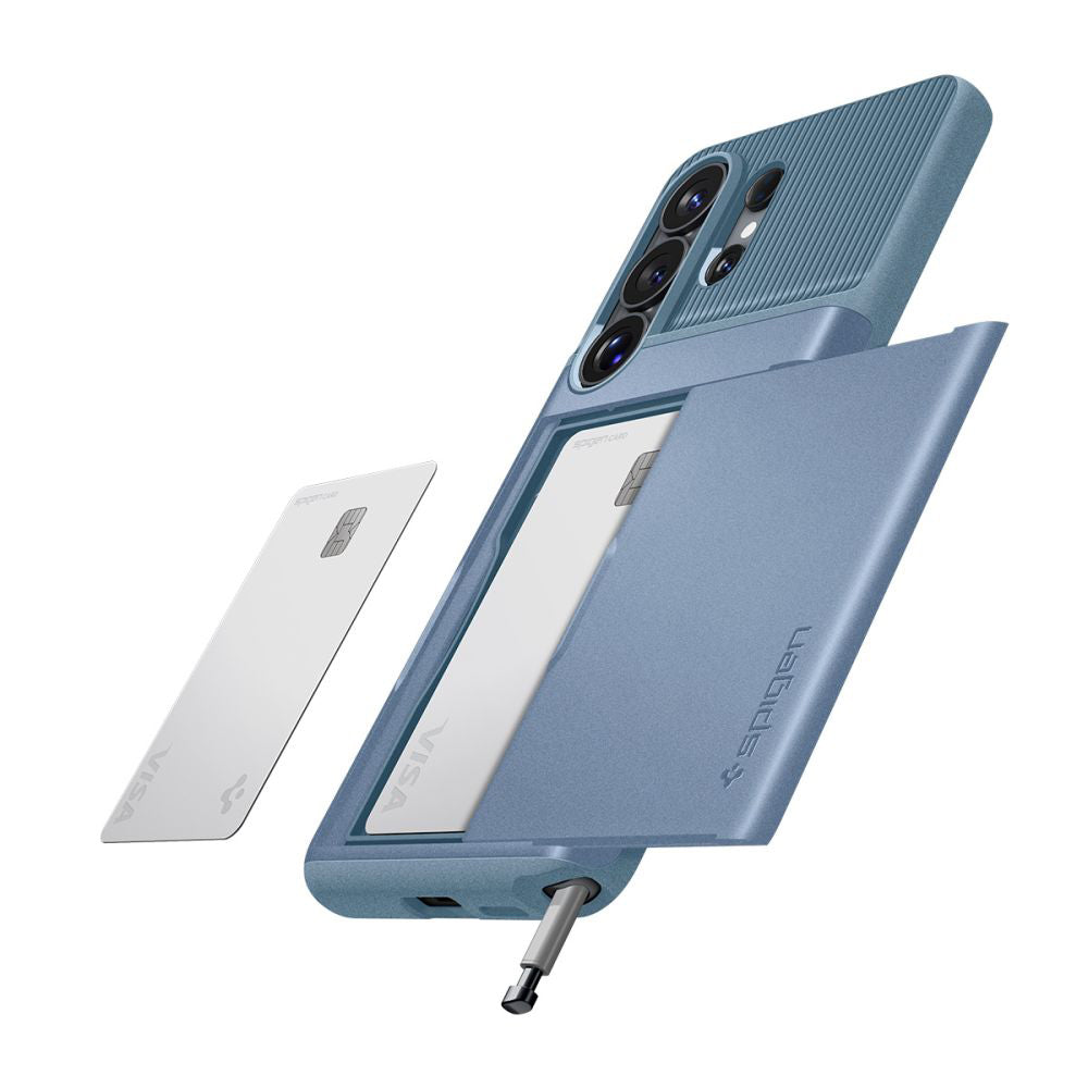Futrola za Samsung Galaxy S26 Ultra S948, Spigen, Slim Armor CS, Plava ACS11225