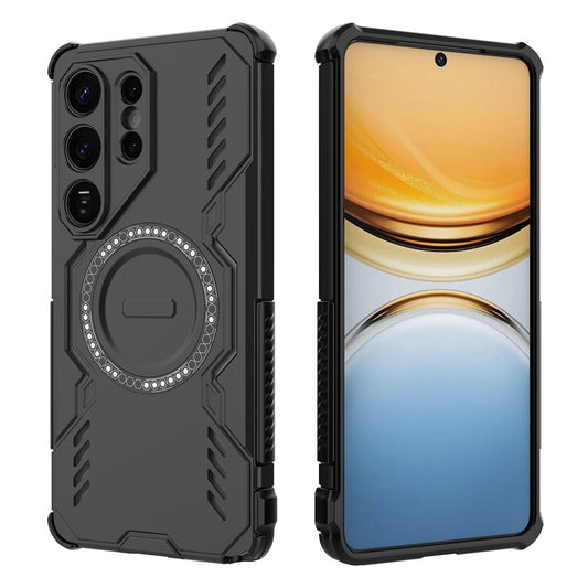 MagSafe futrola za Samsung Galaxy S26 Ultra, Techsuit, ArmorMag, Crna