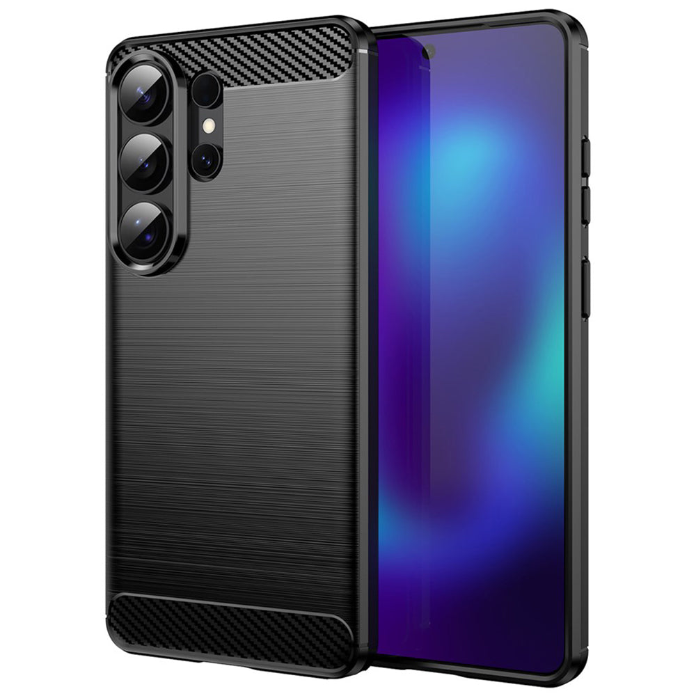Futrola za Samsung Galaxy S26 Ultra S948, Techsuit, Karbon, Crna