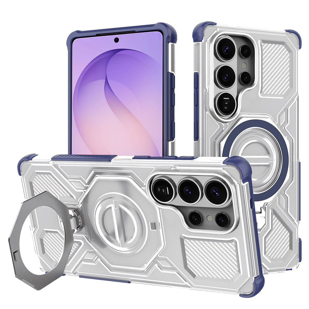 Maska za Samsung Galaxy S26 Ultra S948, Techsuit, Carbon Shield Pro, Plava