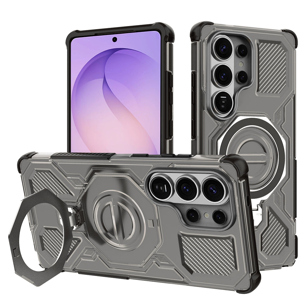 Futrola za Samsung Galaxy S26 Ultra S948, Techsuit, Carbon Shield Pro, Dimnjak