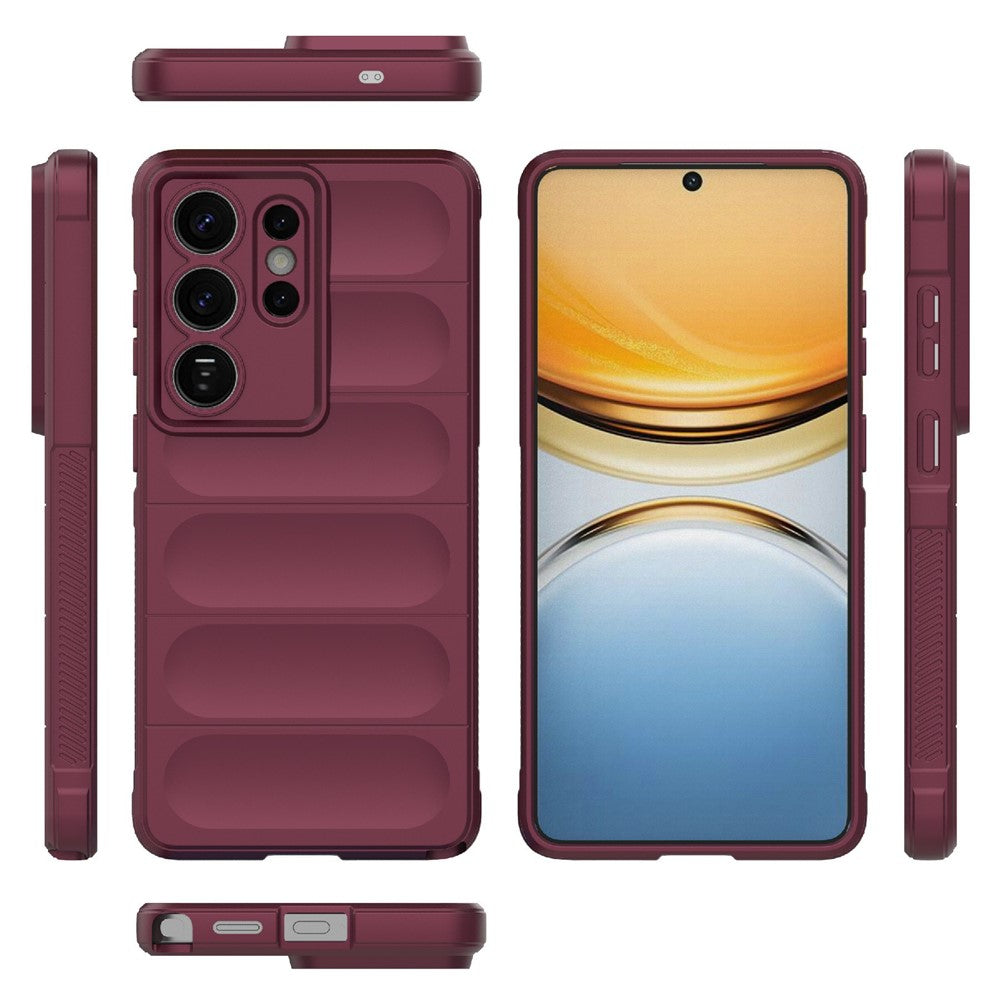 Maska za Samsung Galaxy S26 Ultra S948, Techsuit, Magic Shield, Bordo