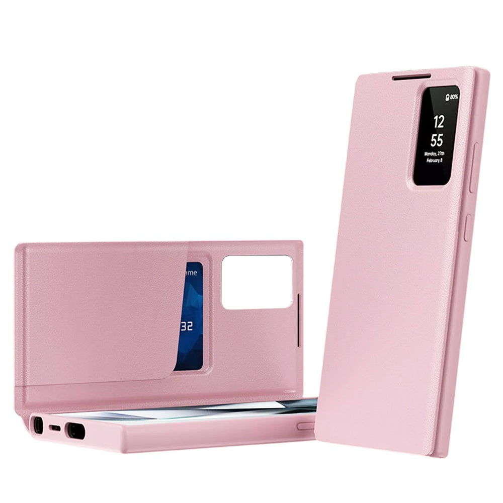 Futrola za Samsung Galaxy S26 Ultra S948, Techsuit, SmartView, Roza
