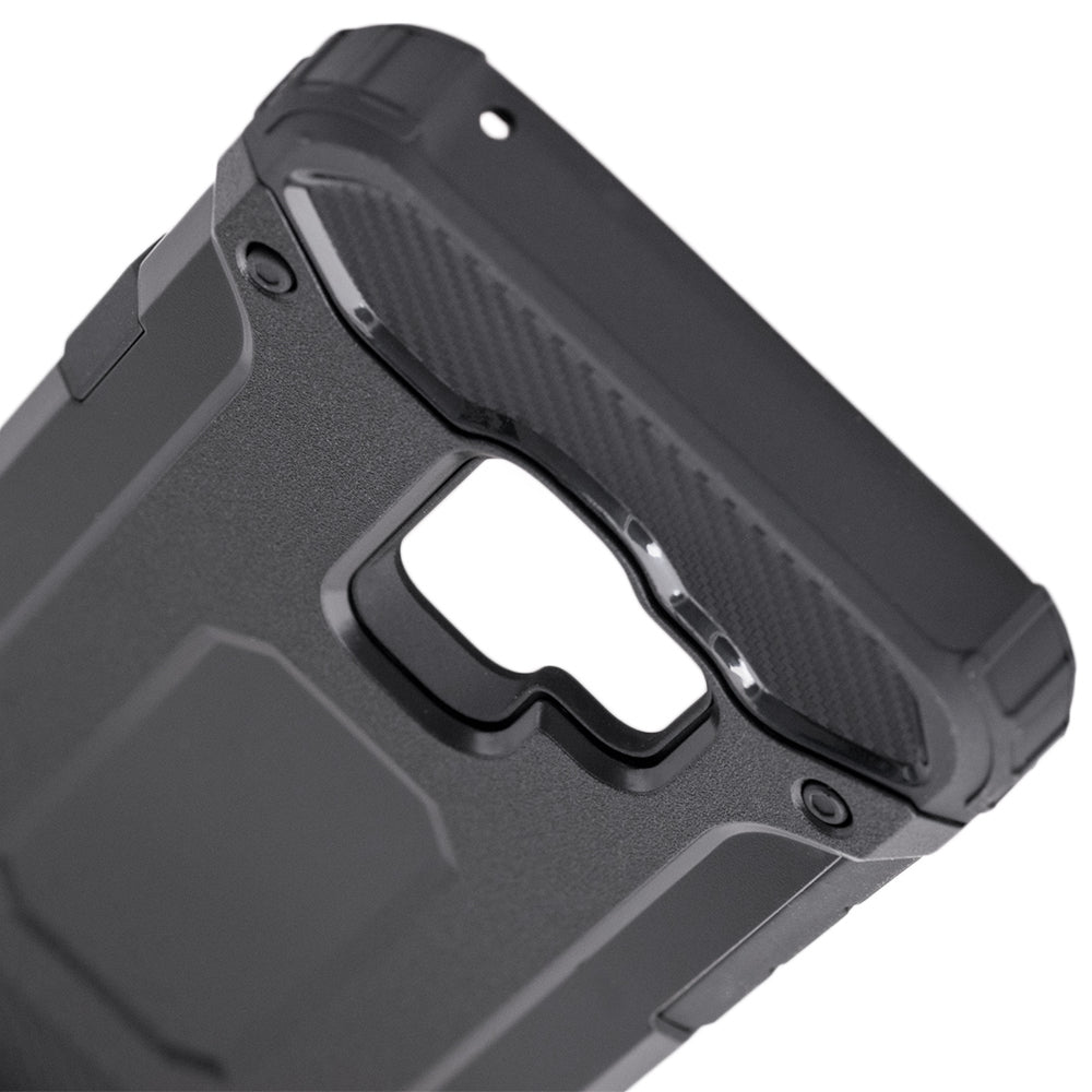Maska za Samsung Galaxy S9 G960, Techsuit, Hybrid Armor, Crna