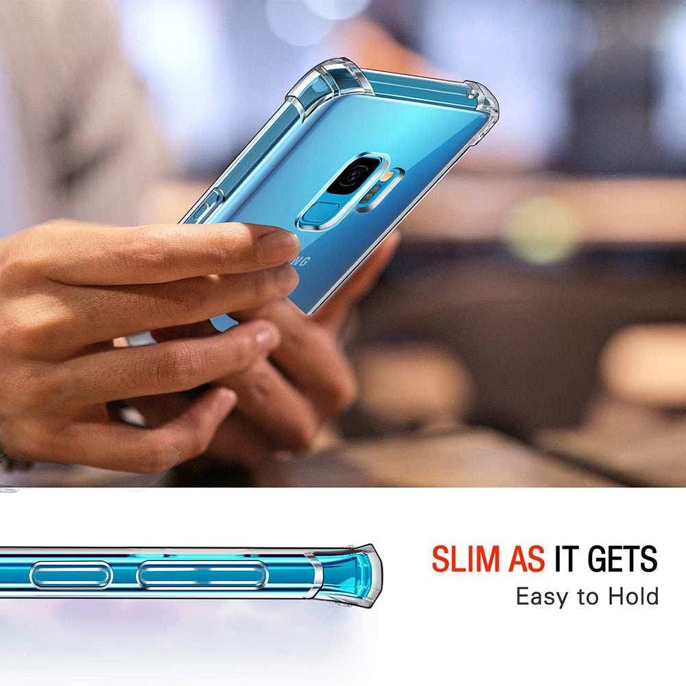 Maska za Samsung Galaxy S9 G960, Techsuit, Shockproof Clear, Prozirna