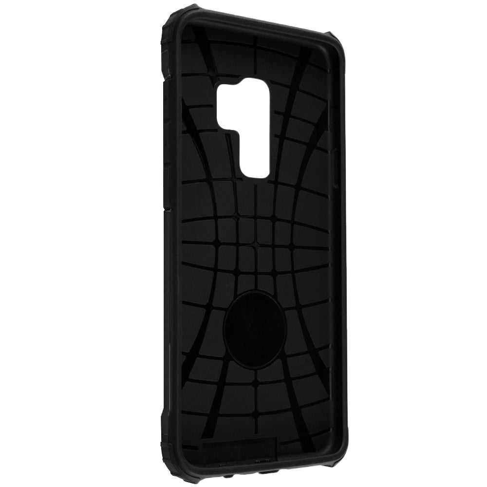 Maska za Samsung Galaxy S9+ G965, Techsuit, Hybrid Armor, Crna