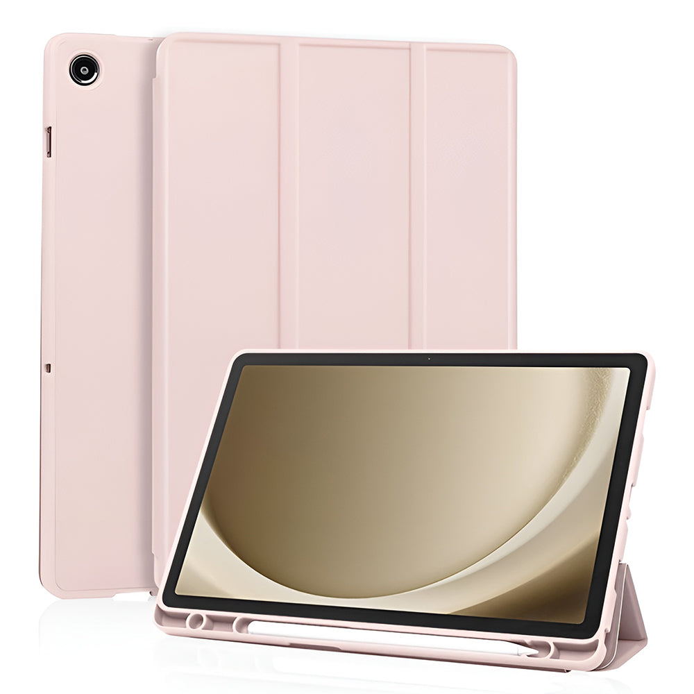 Futrola za Samsung Galaxy Tab A11+ / Tab A9+, Techsuit, Flex Trifold, Roza