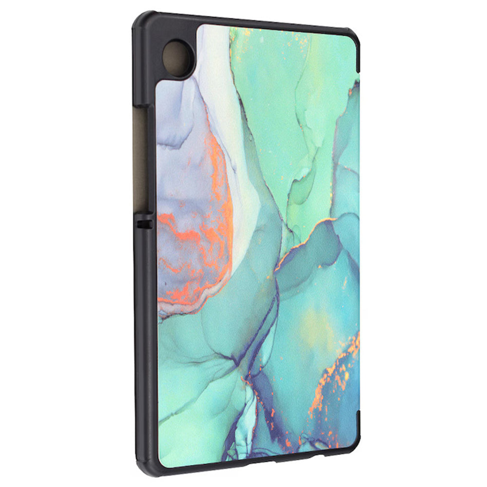Futrola za Samsung Galaxy Tab A11+ / Tab A9+, Techsuit, FoldPro Green Time, Višebojna