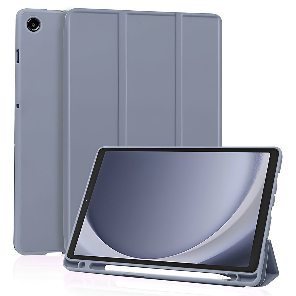 Futrola za Samsung Galaxy Tab A11 / Tab A9, Techsuit, Flex Trifold Novi Model, Ljubičasta
