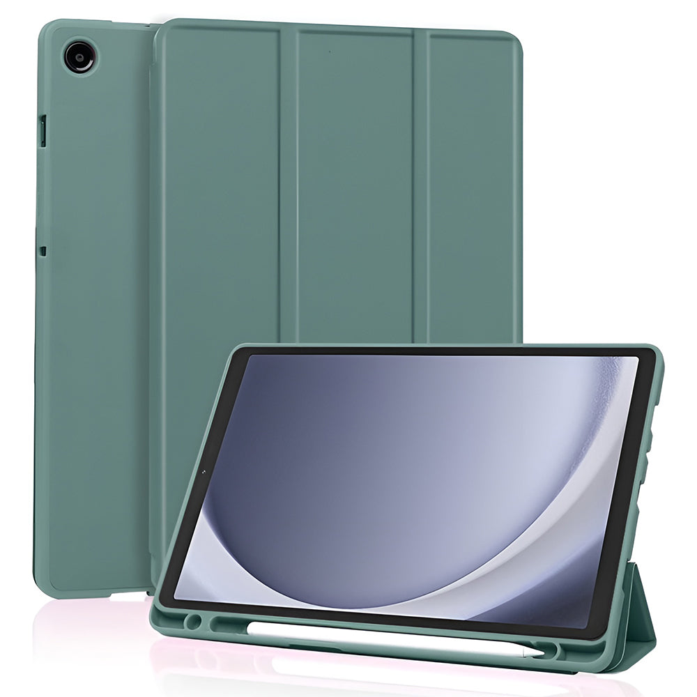 Futrola za Samsung Galaxy Tab A11 / Tab A9, Techsuit, Flex Trifold New Model, Zelena
