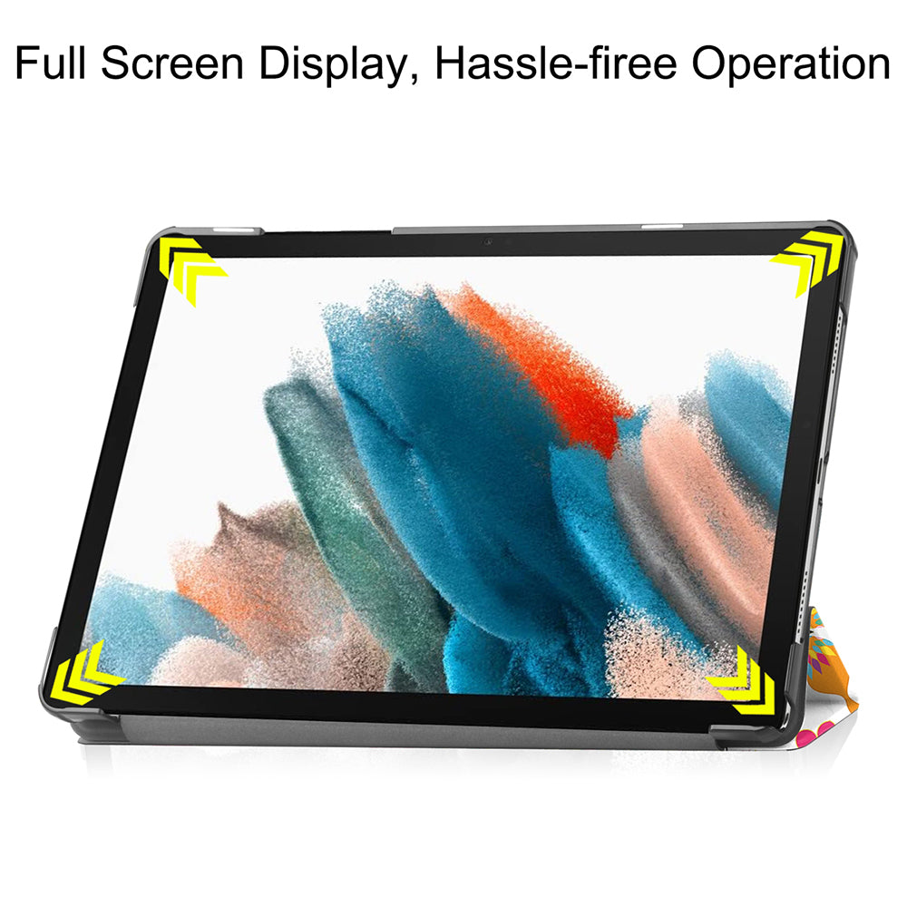 Futrola za Samsung Galaxy Tab A11 / Tab A9, Techsuit, FoldPro Butterfly New Model, Višebojna