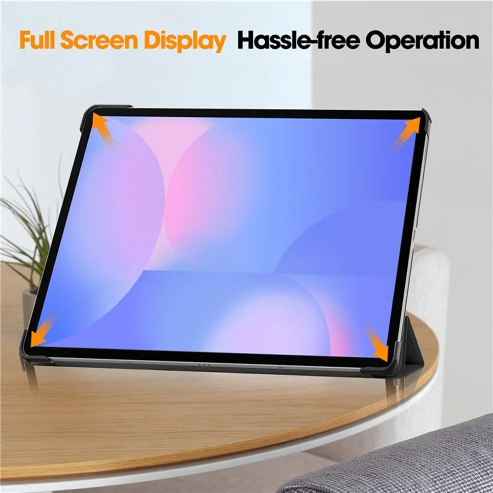 Futrola za Samsung Galaxy Tab S10 FE+, Techsuit, FoldPro, Crna