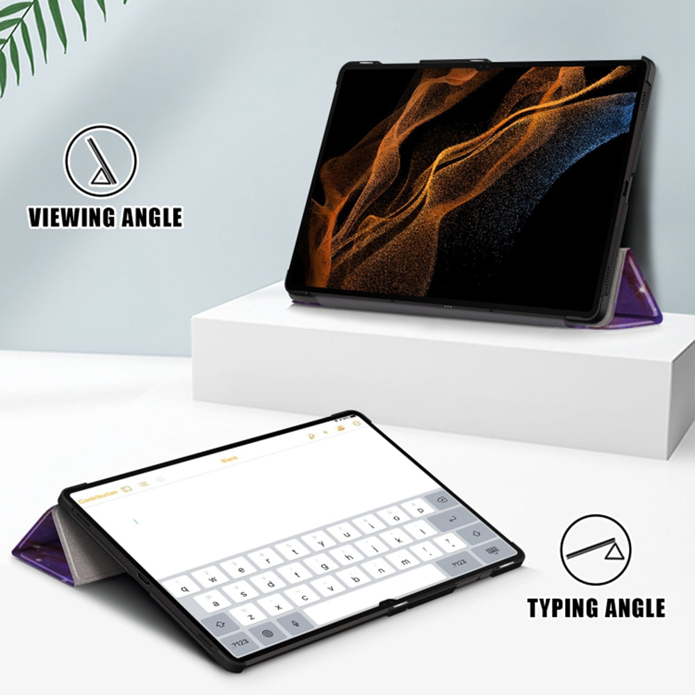 Futrola za Samsung Galaxy Tab S10 Ultra / Tab S9 Ultra / Tab S8 Ultra, Techsuit, FoldPro Galaxy, Višebojna