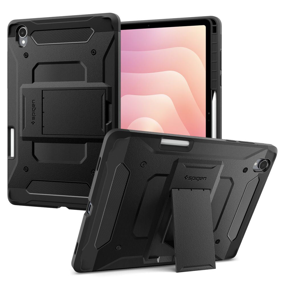 Futrola za Samsung Galaxy Tab S11, Spigen, Tough Armor Pro, Crna ACS10211