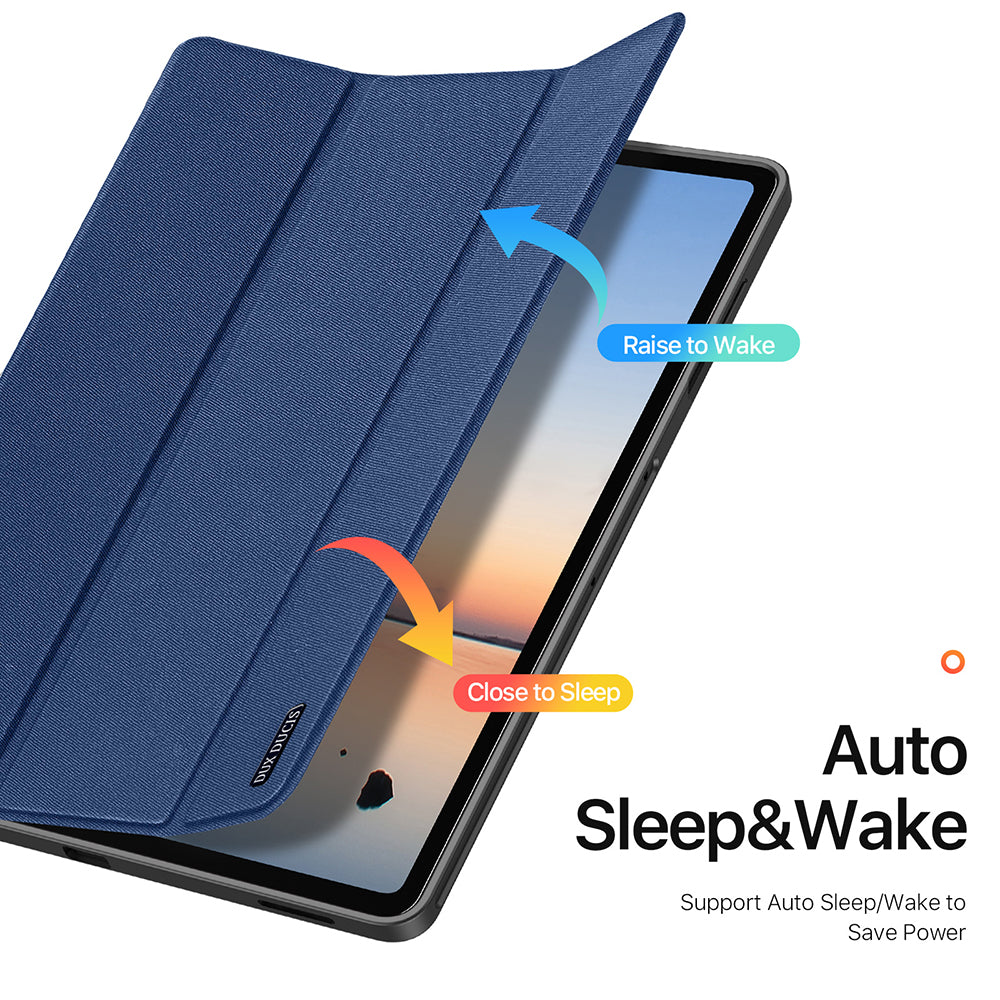 Futrola za Samsung Galaxy Tab S12 Plus, DUX DUCIS, Domo s držačem za olovku, plava