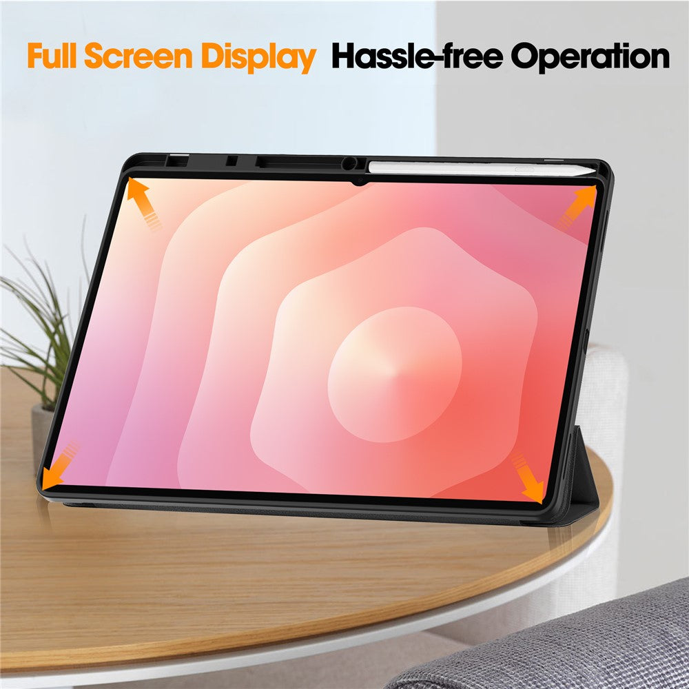 Futrola za Samsung Galaxy Tab S12 Ultra / Tab S11 Ultra, Techsuit, Flex Trifold, Roza