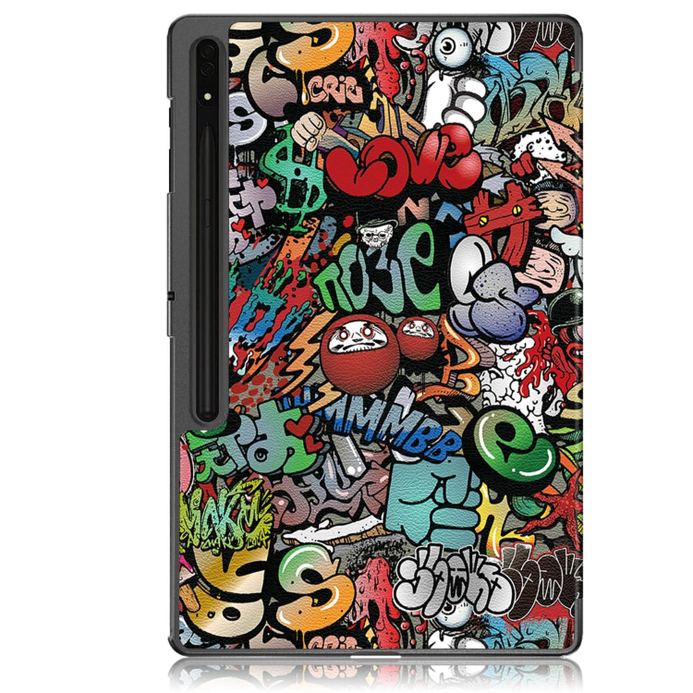 Futrola za Samsung Galaxy Tab S8 Ultra, Techsuit, FoldPro Urban Vibe, Višebojna