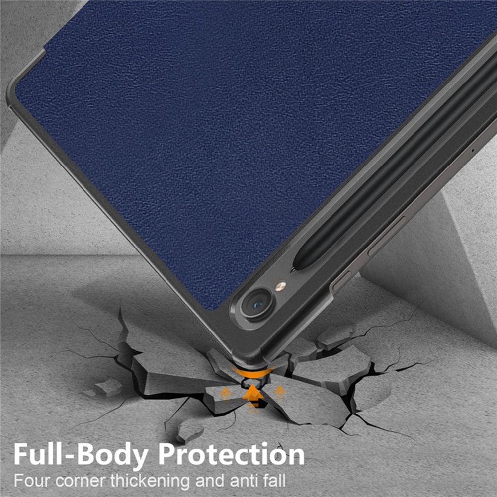Futrola za Samsung Galaxy Tab S9 FE / Tab S9 / Tab S10 FE, Techsuit, FoldPro, Plava