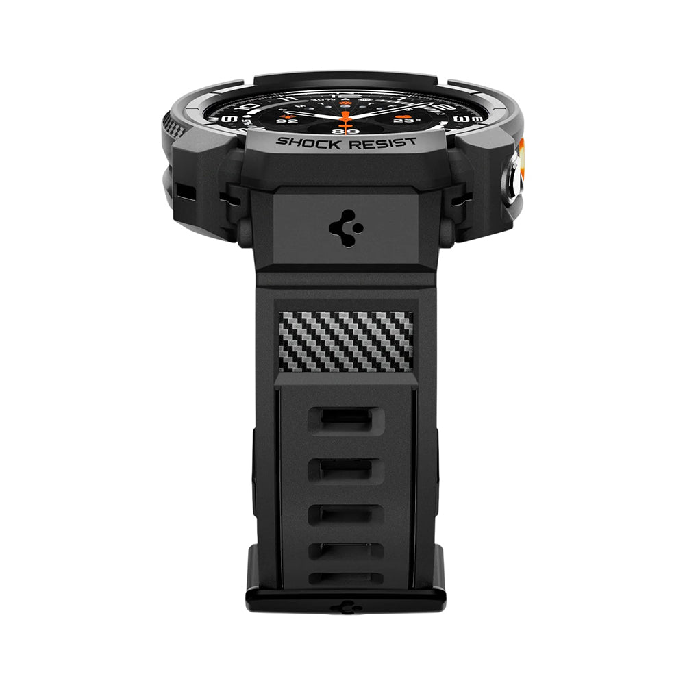 Futrola za Samsung Galaxy Watch Ultra2, Spigen, Rugged Armor Pro, Crna Mat ACS11612