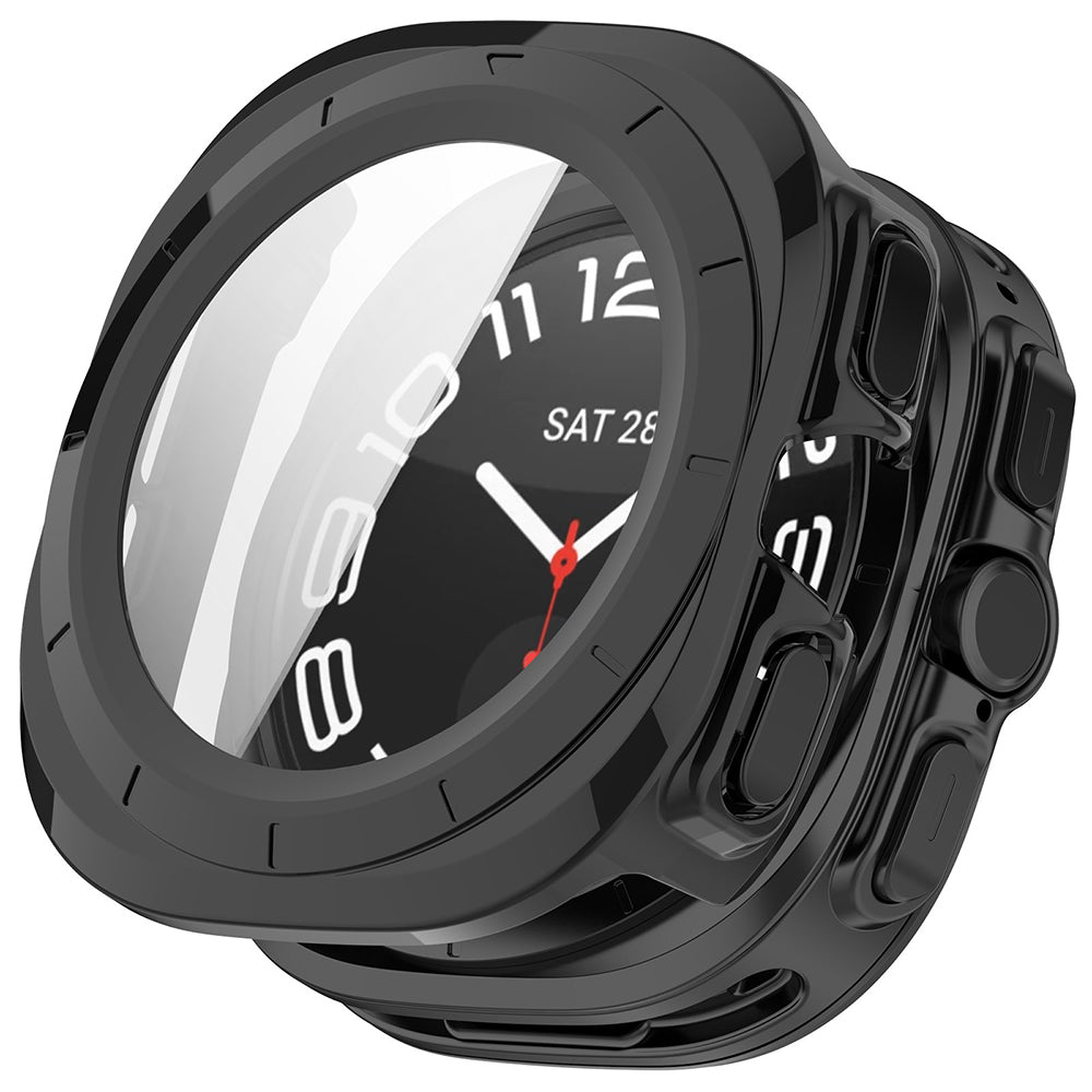 Maska za Samsung Galaxy Watch Ultra2, Techsuit, Defense360 Pro, Crna