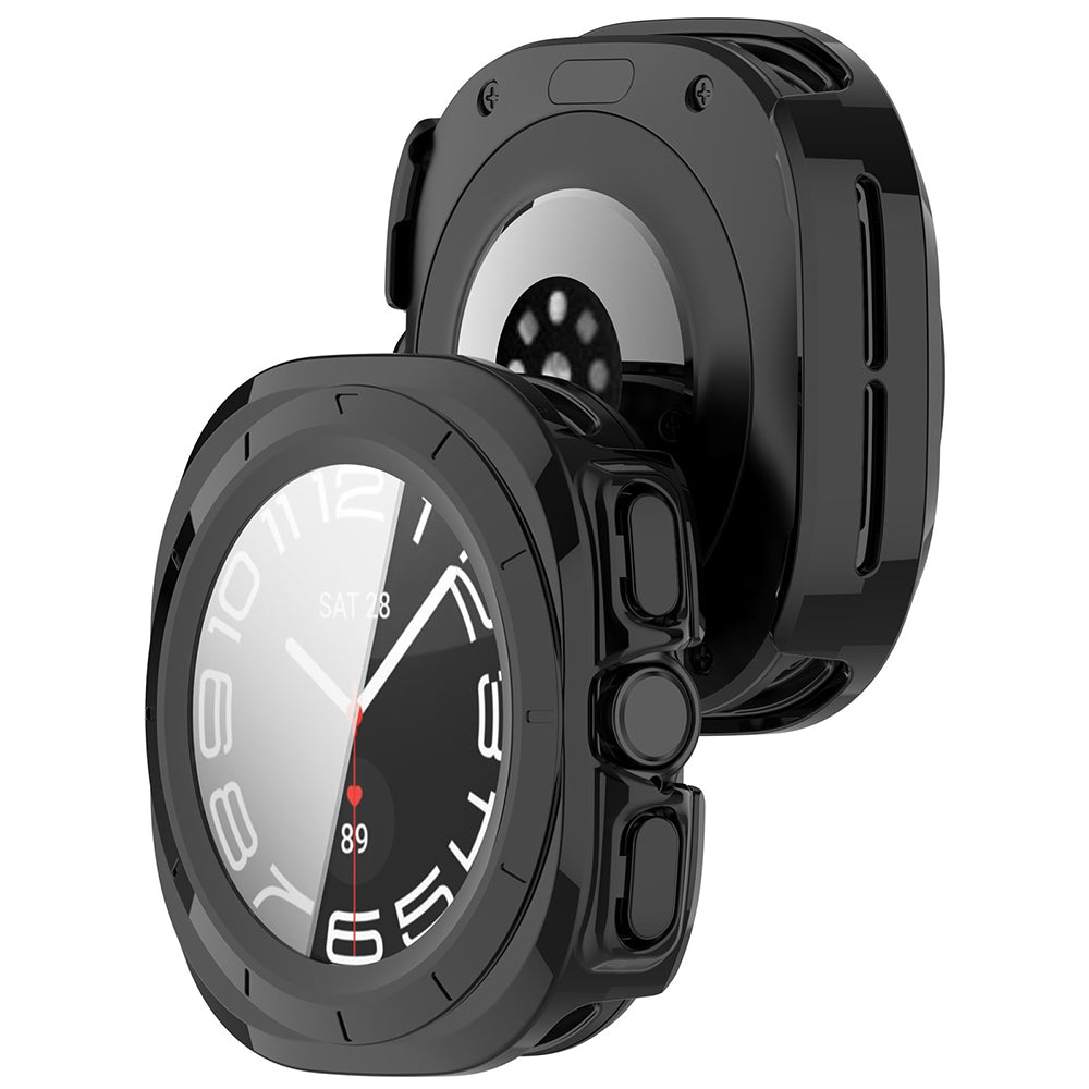 Maska za Samsung Galaxy Watch Ultra2, Techsuit, Defense360 Pro, Crna
