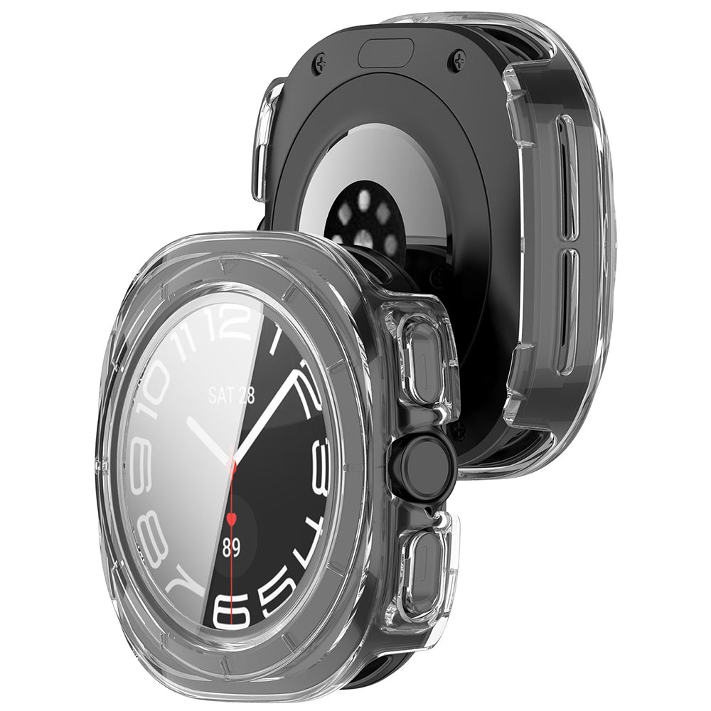 Maska za Samsung Galaxy Watch Ultra2, Techsuit, Defense360 Pro, Prozirna