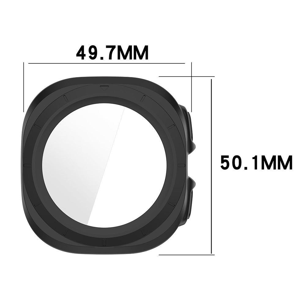 Maska za Samsung Galaxy Watch Ultra2, Techsuit, Defense360 Pro, Prozirna