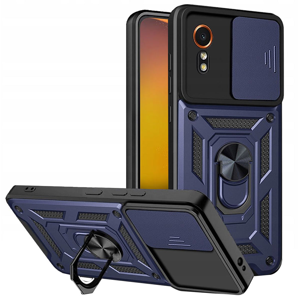 Maska za Samsung Galaxy Xcover7 G556, Techsuit, CamShield, Plava