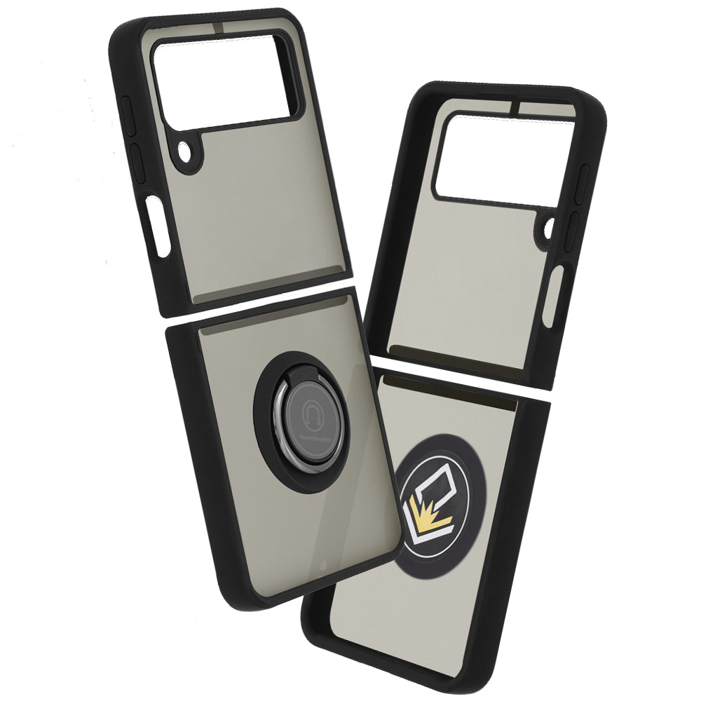 Maska za Samsung Galaxy Z Flip3 5G F711, Techsuit, Glinth, Crna
