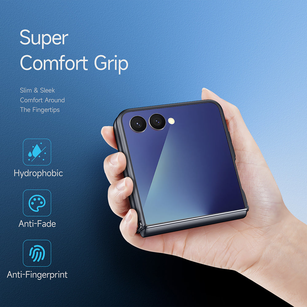Maska za Samsung Galaxy Z Flip7 F766, DUX DUCIS, Aimo, Crna