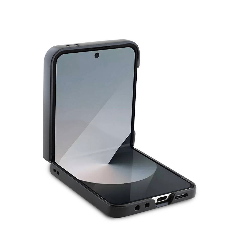 Futrola za Samsung Galaxy Z Flip7 F766, Guess, 4G Metal Logo, Smeđa