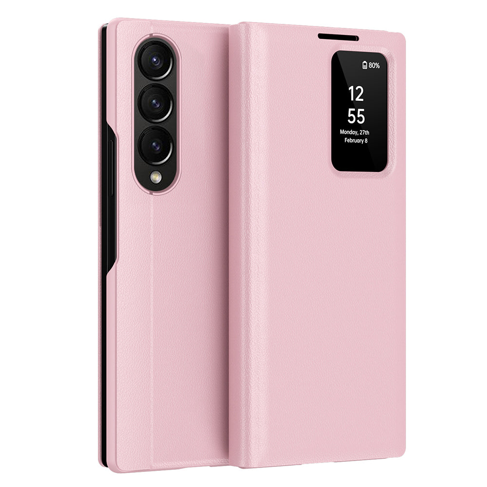 Futrola za Samsung Galaxy Z Fold3 5G F926, Techsuit, SmartView, Roza