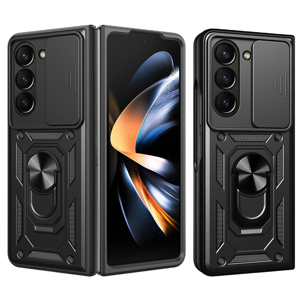 Maska za Samsung Galaxy Z Fold5 F946, Techsuit, CamShield, Crna