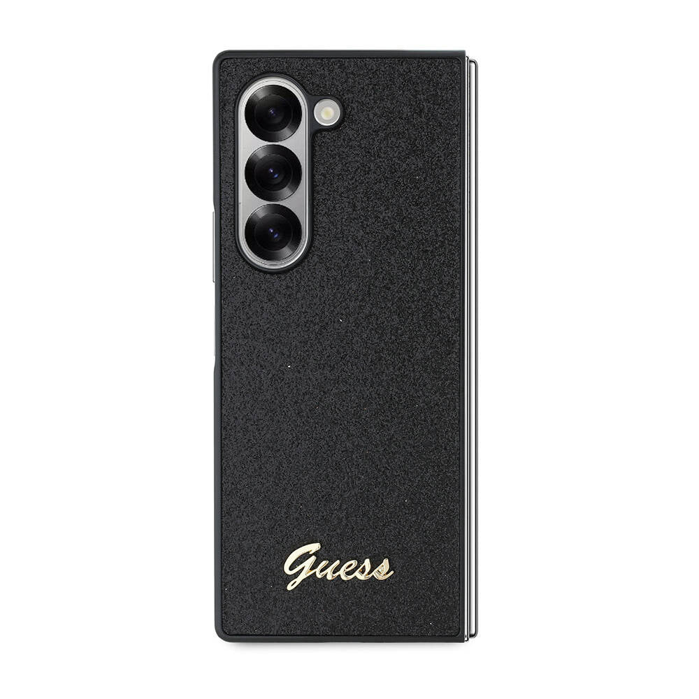 Futrola za Samsung Galaxy Z Fold6 F956, Guess, Glitter Script, Crna