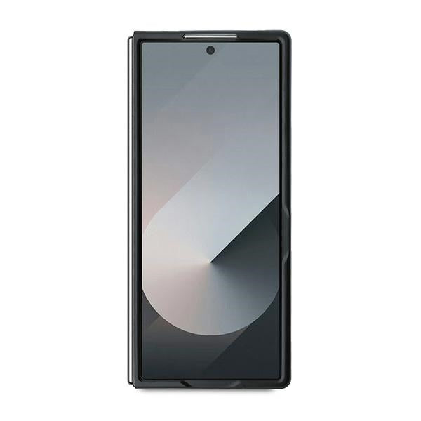 Futrola za Samsung Galaxy Z Fold6 F956, Karl Lagerfeld, Saffiano Monogram Karl's Head Metal, Crna