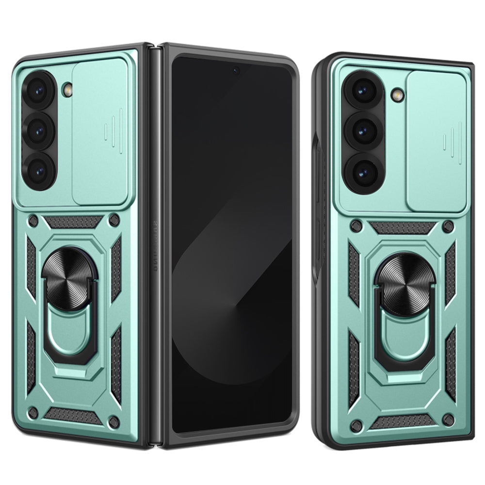 Maska za Samsung Galaxy Z Fold6 F956, Techsuit, CamShield, Zelena