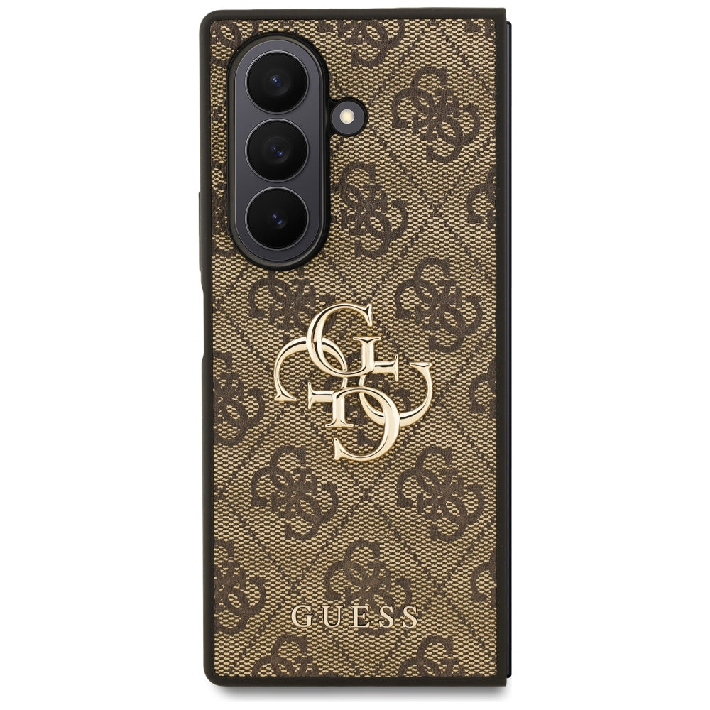 Futrola za Samsung Galaxy Z Fold7 F966, Guess, 4G Big Logo, smeđa