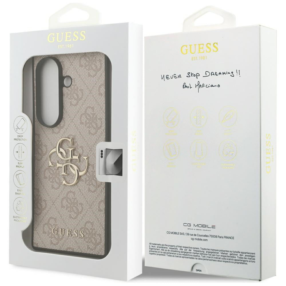 Futrola za Samsung Galaxy Z Fold7 F966, Guess, 4G Big Logo, Roza