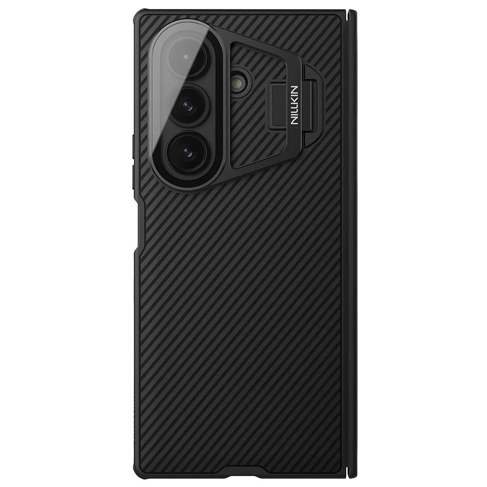 Maska za Samsung Galaxy Z Fold7 F966, Nillkin, CamShield Prop s prozirnim poklopcem leće, Crna