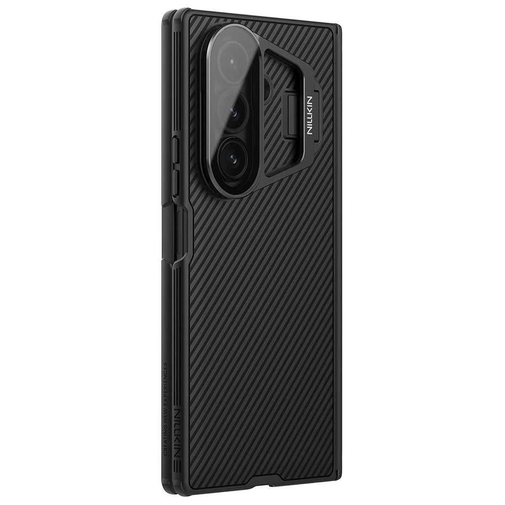 Maska za Samsung Galaxy Z Fold7 F966, Nillkin, CamShield Prop s prozirnim poklopcem leće, Crna