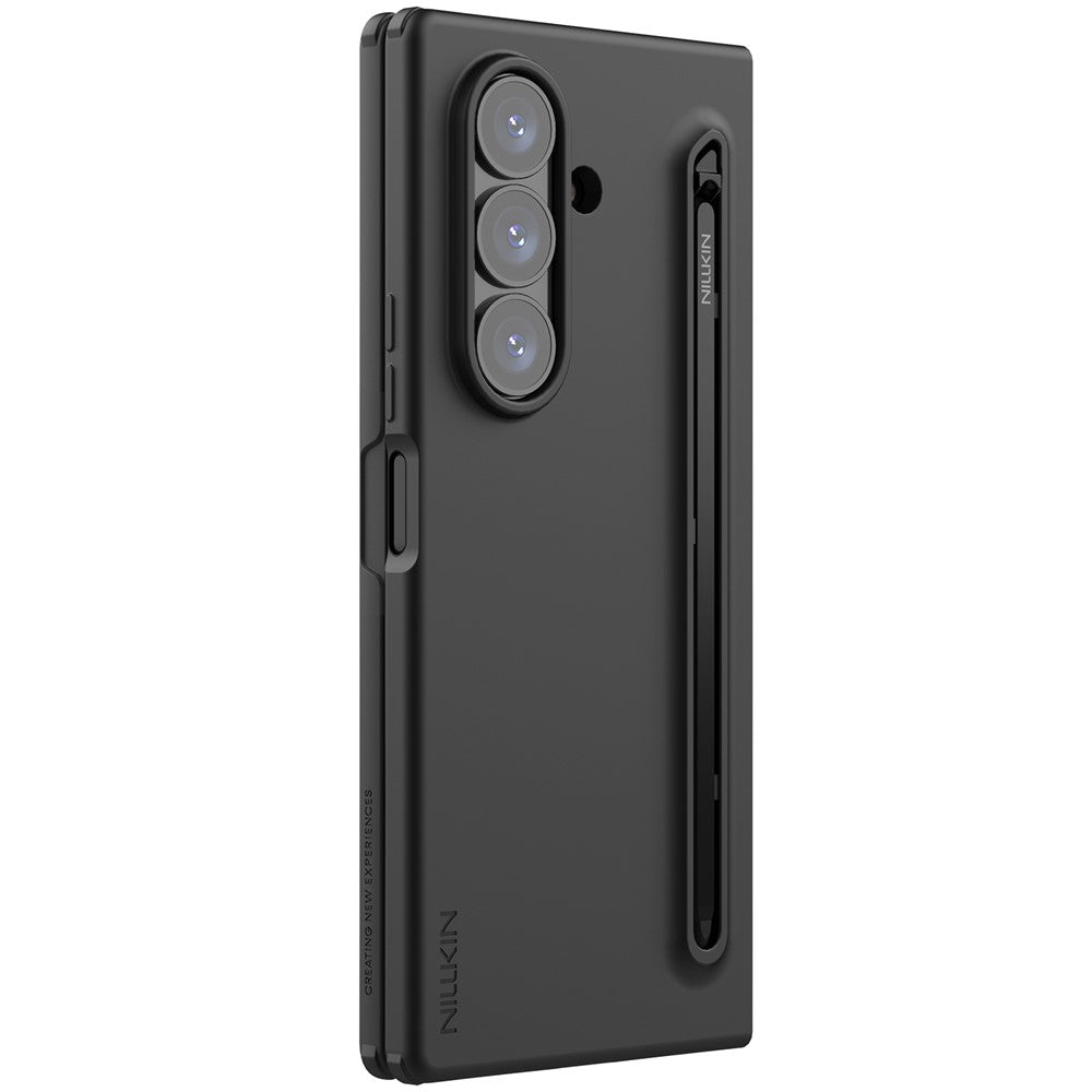 Maska za Samsung Galaxy Z Fold7 F966, Nillkin, Flex Pure s držačem za S-Pen, Crna