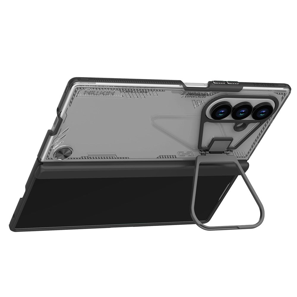 Maska za Samsung Galaxy Z Fold7 F966, Nillkin, Iceblade Prop s izrezom za kameru, Crna