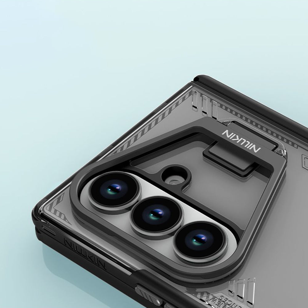 Maska za Samsung Galaxy Z Fold7 F966, Nillkin, Iceblade Prop s izrezom za kameru, Crna