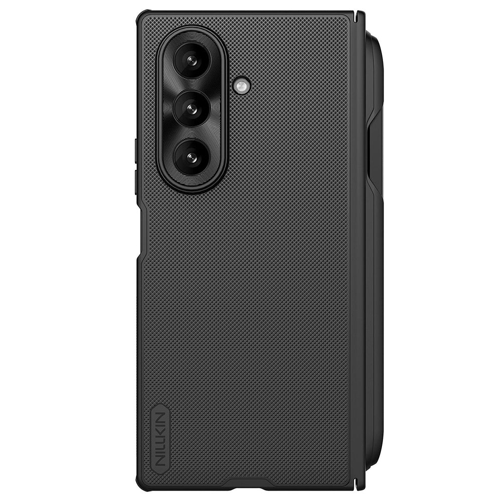 Maska za Samsung Galaxy Z Fold7 F966, Nillkin, Super Frosted Shield s držačem za olovku, Crna