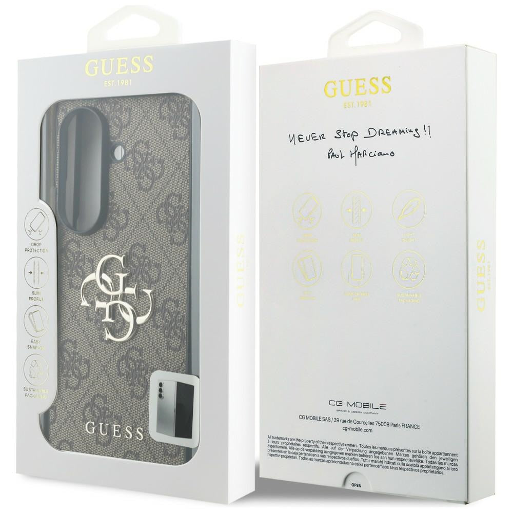 Maska za Samsung Galaxy Z Fold8 Ultra F976, Guess, 4G Big Logo, Smeđa